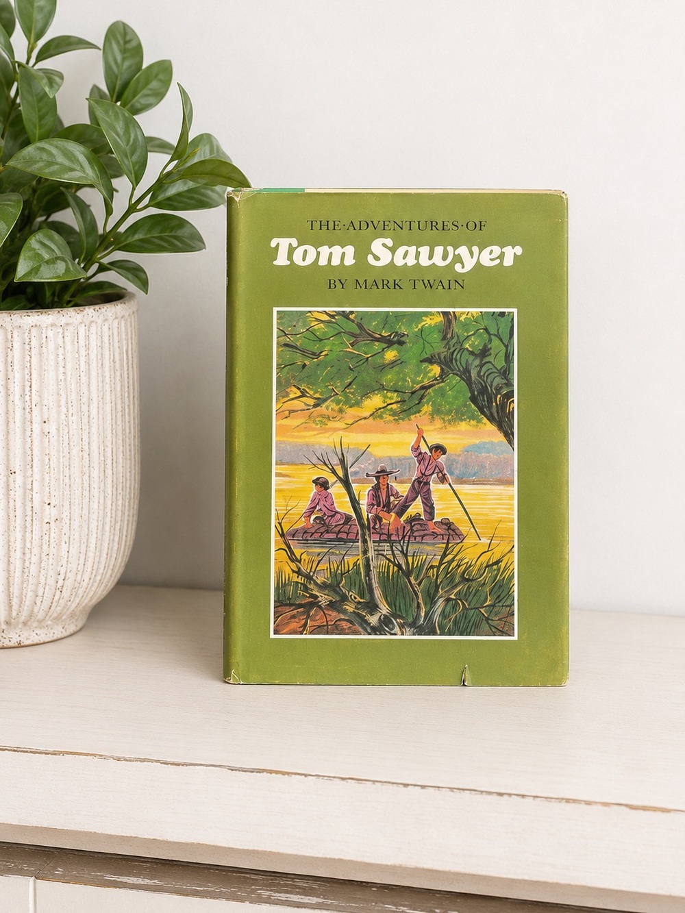 Mark Twain‎ Tom Sawyer Junior Deluxe HC 1960s Vintage Classic Book Collectible